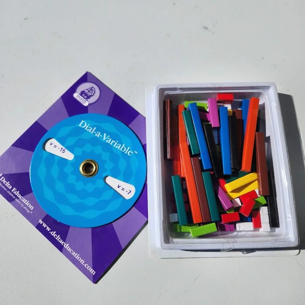 NEW Cuisenaire Rods Connecting Learning Resources Math Manipulatives Delta Educa